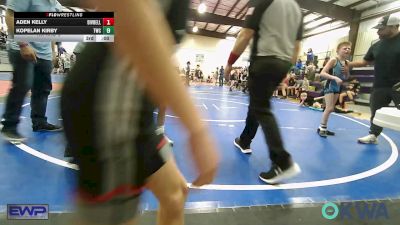 64-67 lbs Rr Rnd 3 - Lane Mcmillen, Tonkawa Takedown Club vs Corbin Hornberger, Grover Rains Wrestling Club