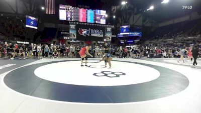 207 lbs Cons. Sub-quarters - Nadia Razzak, IL vs Angel Hill, CA