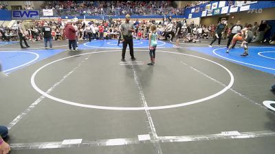 55 lbs Consolation - Aubrey Snyder, Dark Cloud Wrestling Club vs Gage Knight, Oklahoma Pitbulls