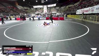 70 lbs Champ. Round 2 - Xander Duerr, Valley Silverbacks Wrestling Club vs Noah Lucero, Rough Rider W.C.