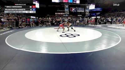 126 lbs Champ. Rd Of 128 - Miklo Hernandez, MN vs William Grafton-Hodgetts, IN
