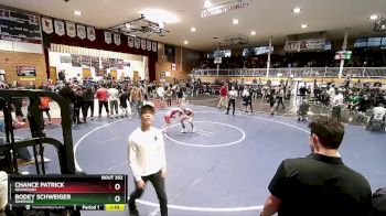 98 lbs Champ. Round 2 - Chance Patrick, Okanogan vs Bodey Schweiger, Riverside