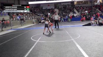 60 lbs Cons. Round 2 - Addisyn Harder, Tonganoxie vs Charlotte Hurt, Pittsburg