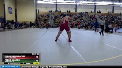 285 lbs Champ. Round 2 - Pedro Ricardo, Rochester-CTC vs Dylan Bravo Packer, Saint Cloud State