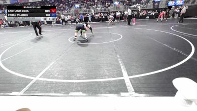 148 lbs Quarterfinal - Santiago Silva, Hawkins House vs Ethan Villines, Iron Warriors