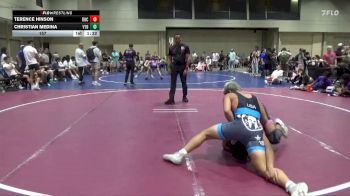 157 lbs Round 4 (6 Team) - Christian Medina, Venice Takedown Club vs Terence Hinson, Tallahassee War Noles