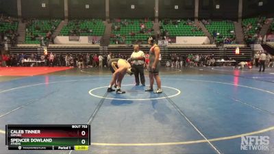 6A 285 lbs Semifinal - Caleb Tinner, Oxford vs Spencer Dowland, Athens
