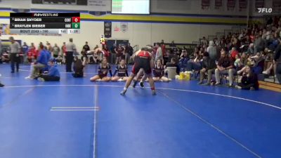 190 lbs Cons. Semi - Braylen Bieber, Independence vs Brian Snyder, Centerville