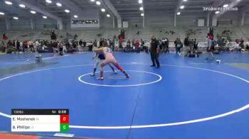 132 lbs Consolation - Elijah Moshenek, VA vs Brayden Phillips, UT
