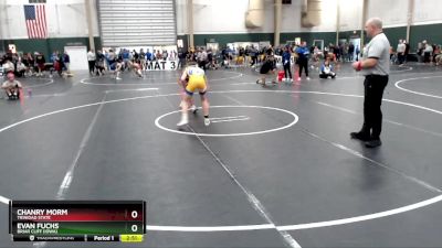 133 lbs Champ. Round 2 - Evan Fuchs, Briar Cliff (Iowa) vs Chanry Morm, Trinidad State