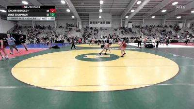170 lbs Round Of 64 - Calvin Bradley, NH vs Luke Chapman, CT