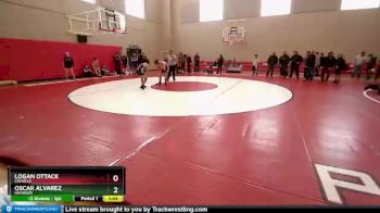 120 lbs Champ. Round 1 - Oscar Alvarez, Granger vs Logan Ottack, Colville