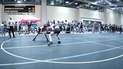 90 lbs Quarterfinal - Chason Al-Hanfoosh, Nxt Level Wr Ac vs Devin Quiddam, Elite Force WC