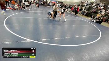 120 lbs Quarterfinal - Caley Graber, Summit Wrestling Academy vs Aviana Caceres, Houston 713 Wrestling