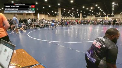 113 lbs Round 5 (6 Team) - Denzel Benton, Powerhouse vs Casey McElligot, Level Up