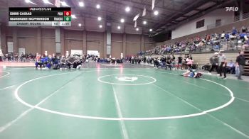 105 lbs Champ. Round 1 - Emmi Casias, Pine Creek vs Makenzee Mcpherson, Francis Howell Central