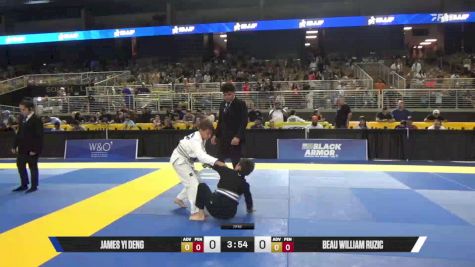Beau William Ruzic vs James Yi Deng 2025 Pan Kids Jiu-Jitsu IBJJF Championship