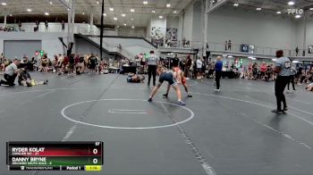 144 lbs Round 6 (8 Team) - Ryder Kolat, Cavalier WC vs Danny Bryne, Orchard South Gold
