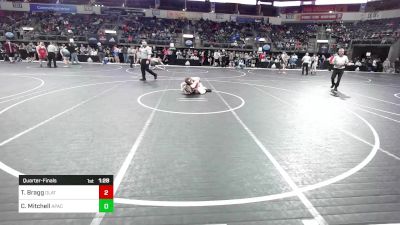 163 lbs Quarterfinal - Tyler Bragg, Olathe East vs Connor Mitchell, Apache Wrestling