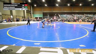 100 lbs 3rd Place - Stephanie Martinez, Scotsmen Wrestling Club vs Giselle Urquizo, Atwater Wrestling