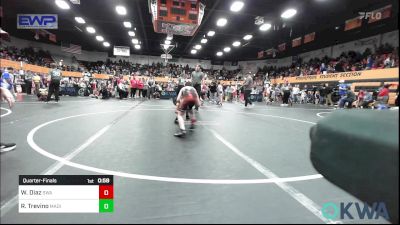 67 lbs Quarterfinal - Walker Diaz, Shelton Wrestling Academy vs Rafael Trevino, Madill Takedown