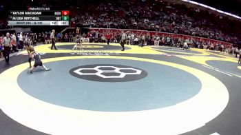 G-100 lbs Cons. Round 3 - Taylor MacAdam, G-Madison vs Ja`Leia Mitchell, G-Northmont