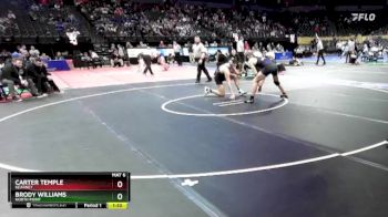 175 Class 3 lbs Quarterfinal - Carter Temple, Kearney vs Brody Williams, North Point
