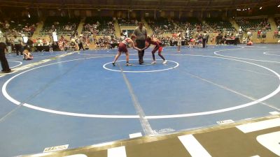 110 lbs Consi Of 4 - Tavyon Clark, Del City Little League Wrestling vs Johnny Dupire, Eufaula Ironheads Wrestling Club