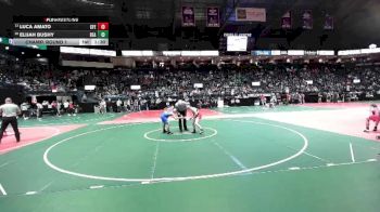 120 lbs Champ. Round 1 - Luca Amato, CFEA vs Elijah Bushy, BEASTA