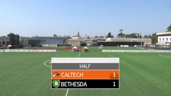 Replay: Bethesda vs Caltech | Sep 14 @ 11 AM