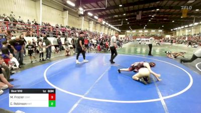 77 lbs Rr Rnd 2 - Zayne Laughter, SheepCamp WC vs Bryson Zunich, Badlands Elite