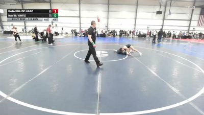 114 lbs Consi Of 8 #1 - Katalina De Haro, CA vs Nayeli Ortiz, TX
