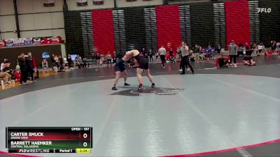 197 lbs Semifinal - Carter Smuck, Grand View vs Barrett Haemker, Central Oklahoma