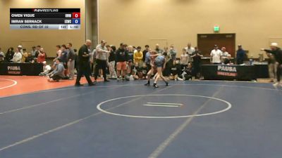 126 lbs Cons. Rd Of 32 - Owen Vigue, USA Wrestling Maine vs Imran Sernack, Estebuilt WC