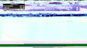 120 lbs Champ. Round 2 - Aiden Ohl, Ontario vs Cole Schwartz, Notre Dame-Green Pond