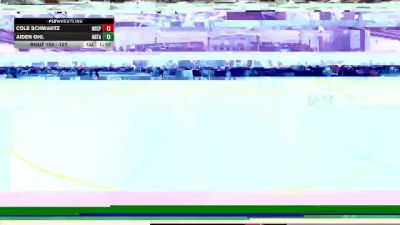 120 lbs Champ. Round 2 - Aiden Ohl, Ontario vs Cole Schwartz, Notre Dame-Green Pond