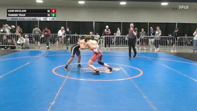 113 lbs Consi Of 32 #1 - Liam McClain, MI vs Tanner Tran, TN
