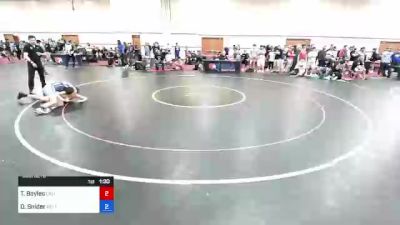 55 kg Cons 32 #2 - Travis Boyles, California vs Dustin John Snider, Betterman Elite Wrestling