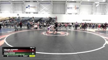 88 lbs Semifinal - Kellen Downey, Club Not Listed vs Evan Mason, Honeoye Falls-Lima Wrestling Club