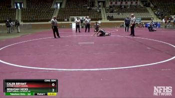 120 lbs Cons. Semi - Sequoah Hicks, John Carroll Catholic HS vs Caleb Bryant, Elmore County School