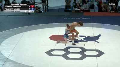 88 lbs Cons. Semis - Zander Melendez, California vs Garrett Whalen, Pennsylvania