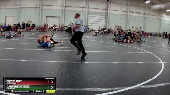 138 lbs Cons. Round 2 - Bryce Ault, Mustangs vs Carter Kozielec, The Shop