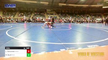 64 lbs Consi Of 8 #1 - Lucas Schuman, Mat Assassins vs Ryker Byrd, Prodigy Elite Wrestling