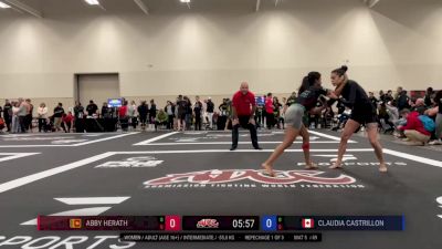 Abby Herath vs Claudia Castrillon 2025 ADCC Niagara Open