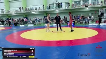 69kg Cons. Semi - Charisa Okeke, Windsor WC vs Noah Remy, Prince Albert WC