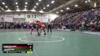 220 lbs Semis & 1st Wrestleback (8 Team) - Christian Nash, Millard South vs Jackson Bos, Norfolk