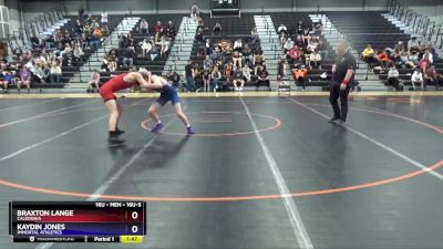 16U-5 lbs Round 1 - Braxton Lange, Caledonia vs Kaydin Jones, Immortal Athletics