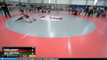 56 lbs Cons. Semi - Remy Hernandez, Moses Lake WC vs Ryddik Johnson, Eastern Oregon Elite