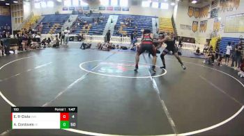 190 lbs Round 5 (8 Team) - Antonio Cordoves, Eagle Empire vs Ej Rivera-Disla, Claw WC