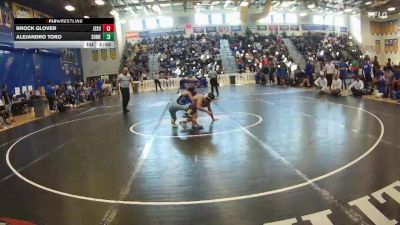 113 lbs Semifinals (8 Team) - Brock Glover, Jesuit vs Alejandro Toro, Somerset